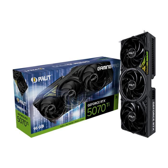 VGA Palit RTX 5070 Ti Gaming Pro 16GB DDR7 | GPU RTX 5070Ti GamingPro 256 bit RTX5070Ti