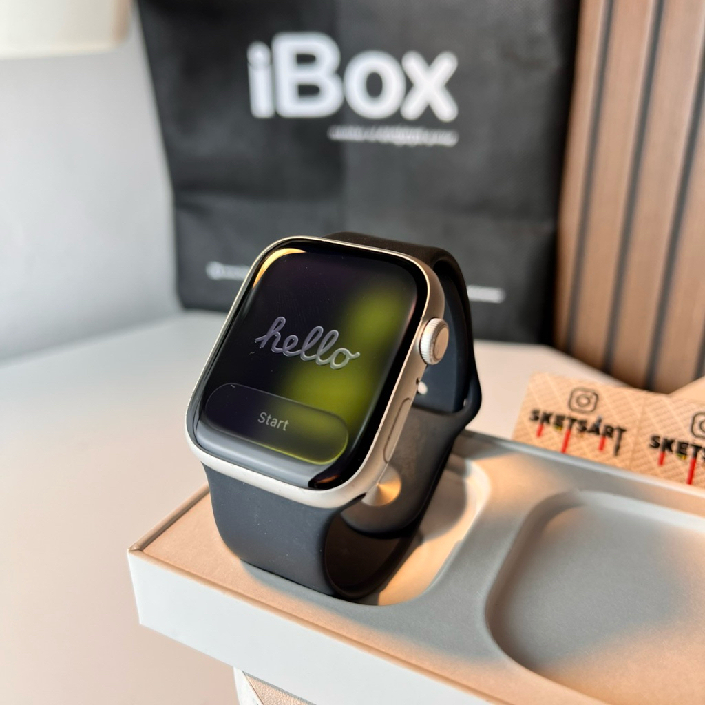 Apple Watch Series 8 45mm iBox Silver iwatch Battery Health 88%