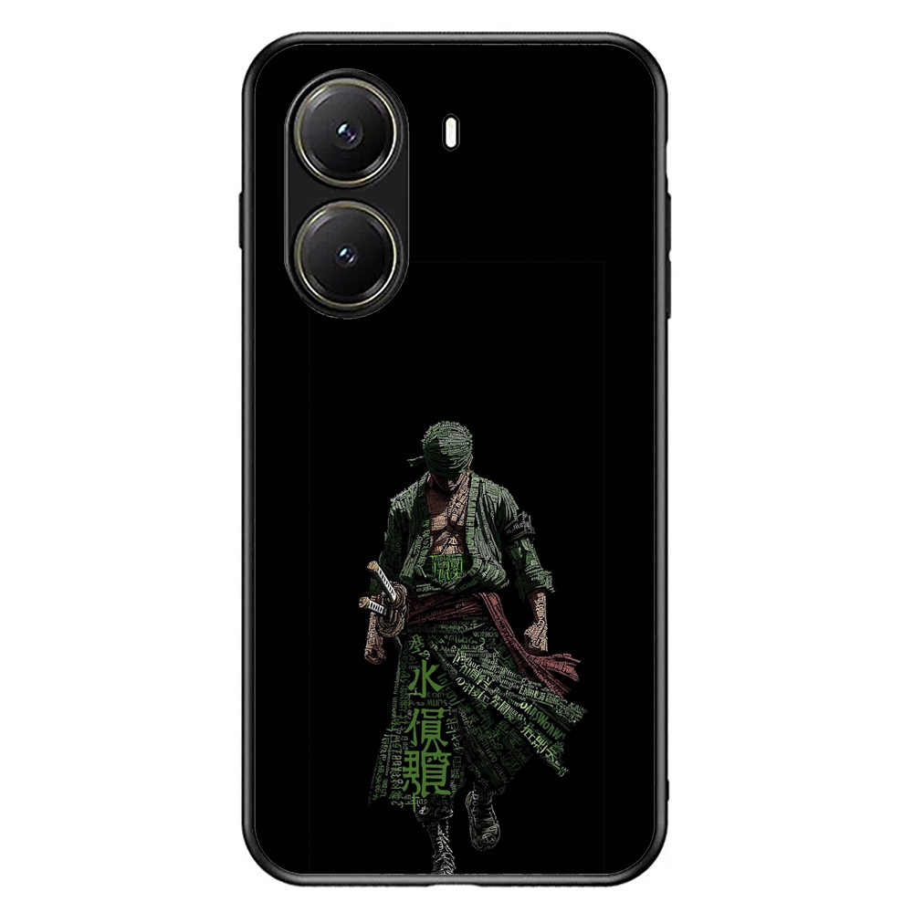 Phone Case POCO X7 X6 X5 X3 PRO GT 4G 5G TPU Rubber Softcase ZORO Roronoa One piece