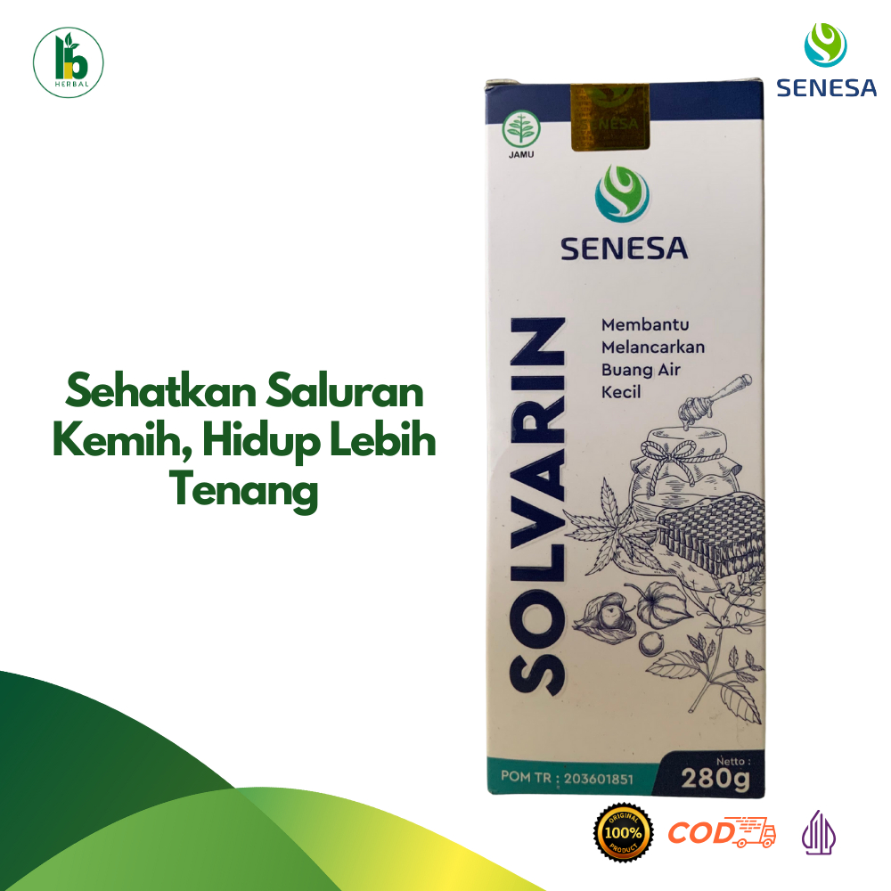 SOLVARIN – Madu Herbal Pilihan untuk Kesehatan Kandung Kemih | 280 gram