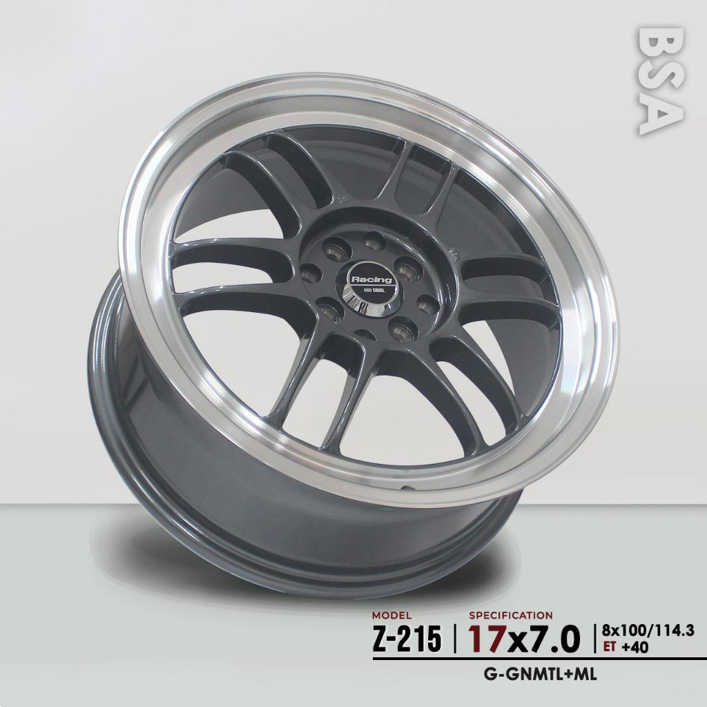 Velg JF LUXURY Type Z-215 RING 17 PCD 8x100/114.3