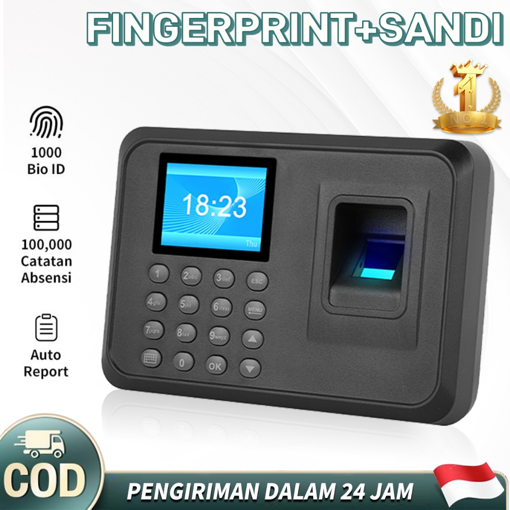 Mesin Absensi Sidik Jari Biometrik Indonesia  Mesin Absensi Sidik Jari