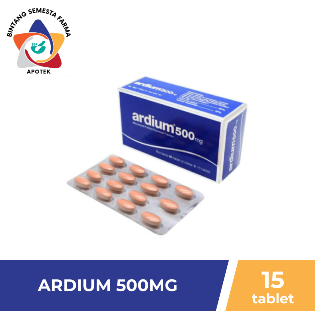 ARDIUM OBAT WASIR 1 STRIP/ OBAT AMBEIEN