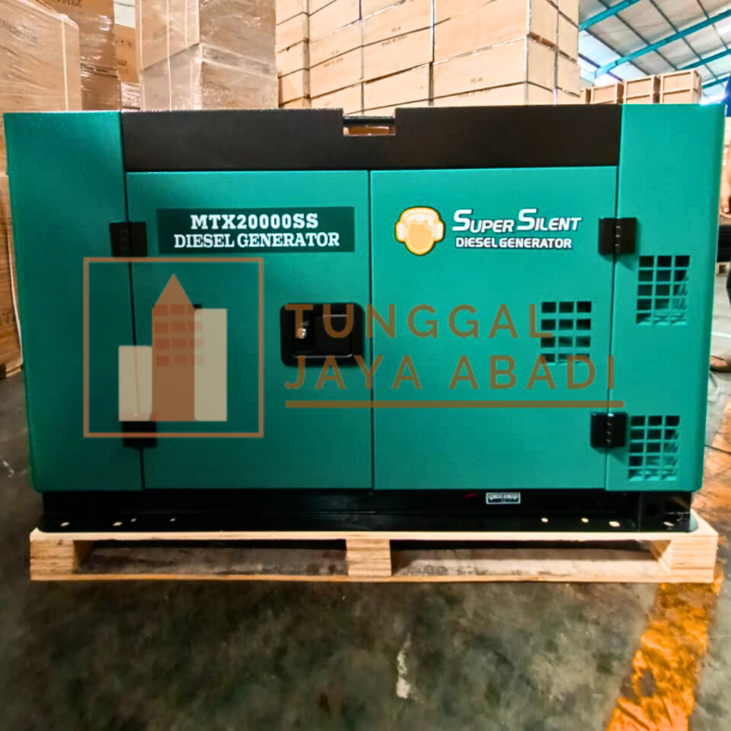 Genset Silent Solar Matrix MTX20000SS - 15000 Watt / 18 KVA