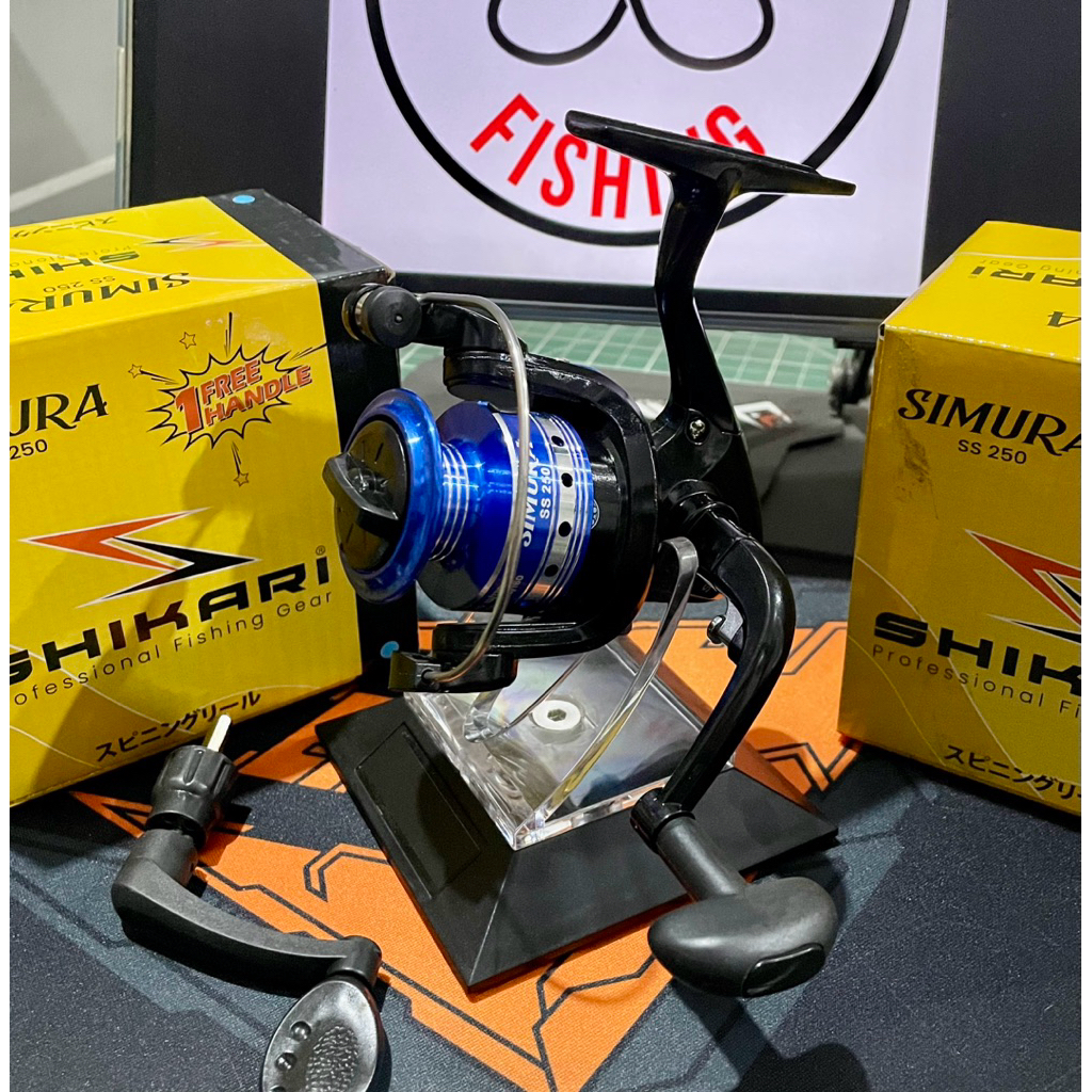 Reel Shikari Simura 250 Double Handle Aluminum Spool