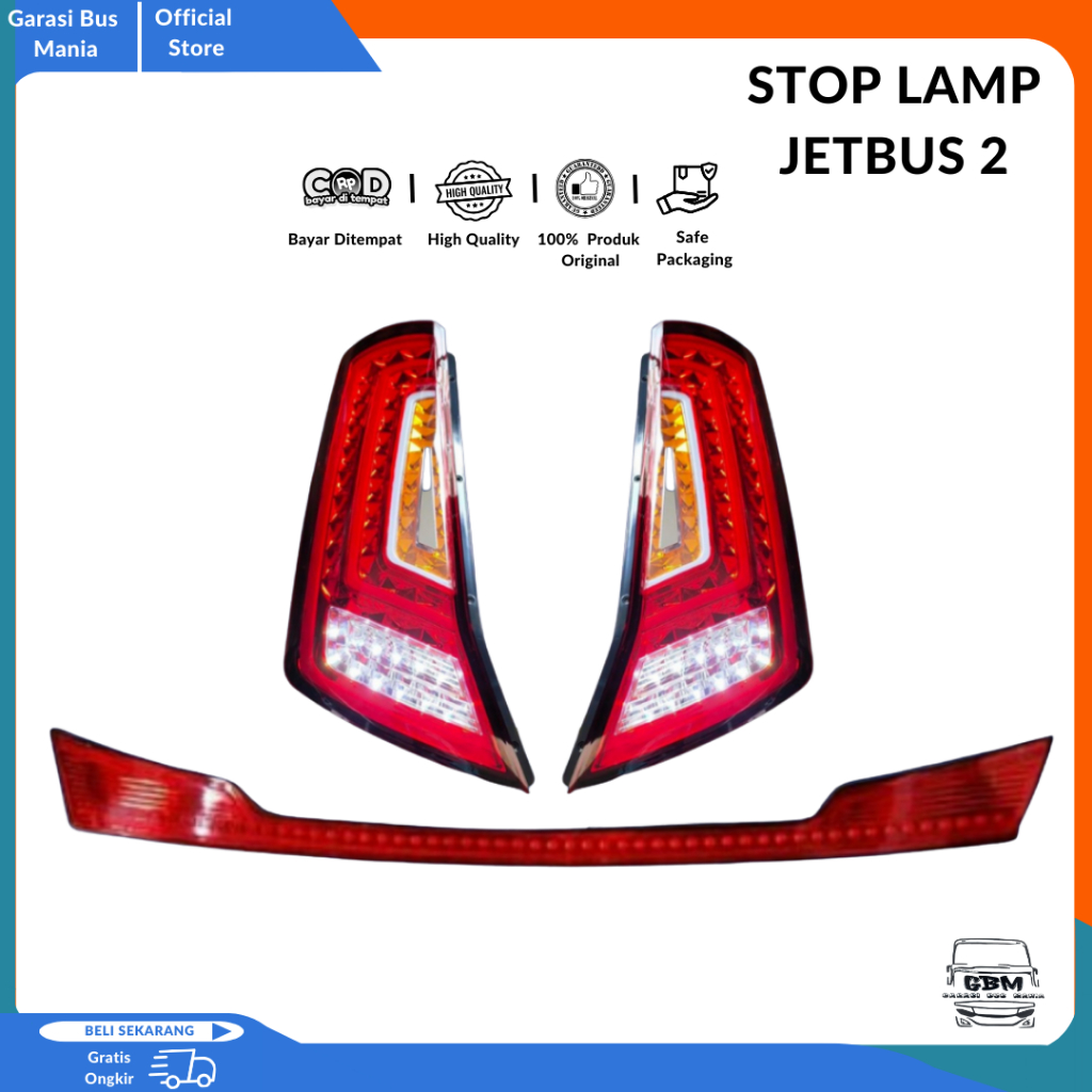 STOP LAMP & CENTER JETBUS 2