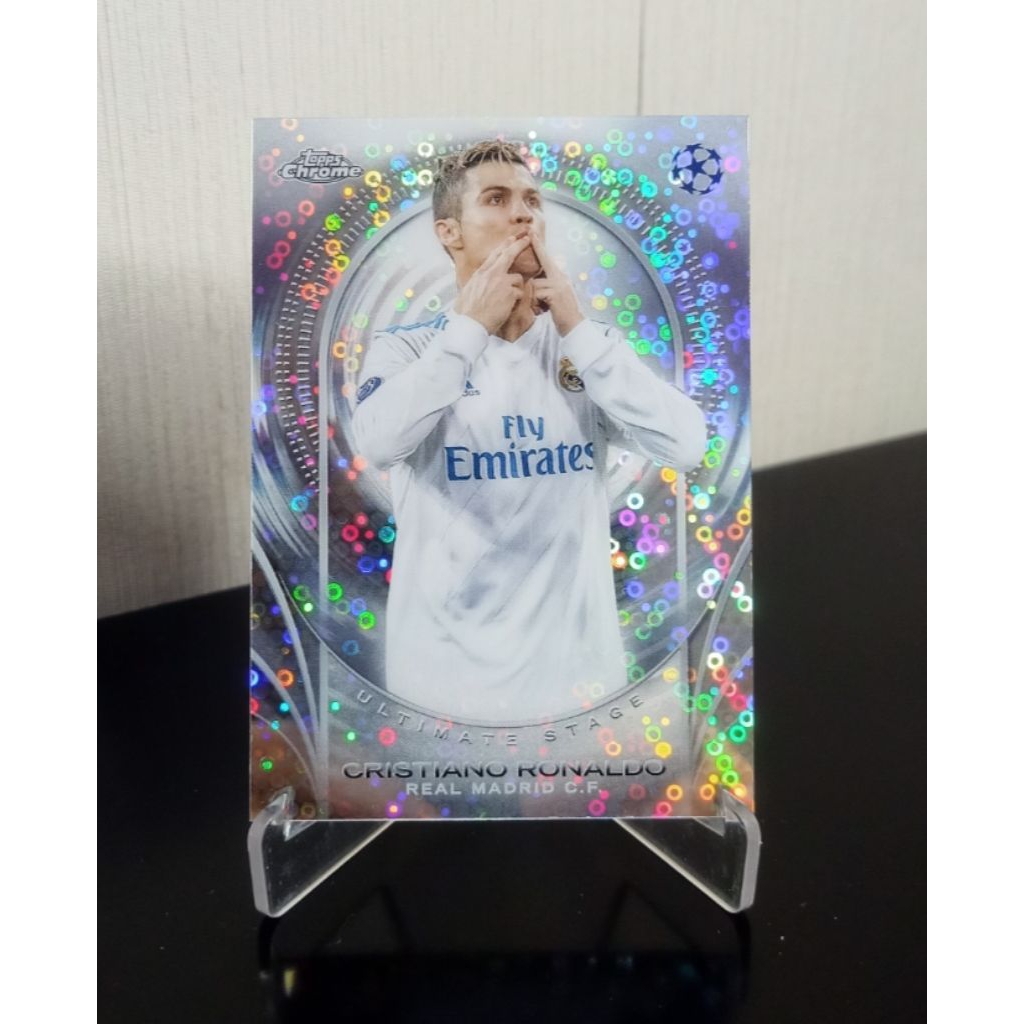 Cristiano Ronaldo,Ultimate Stage,Topps Soccer Card