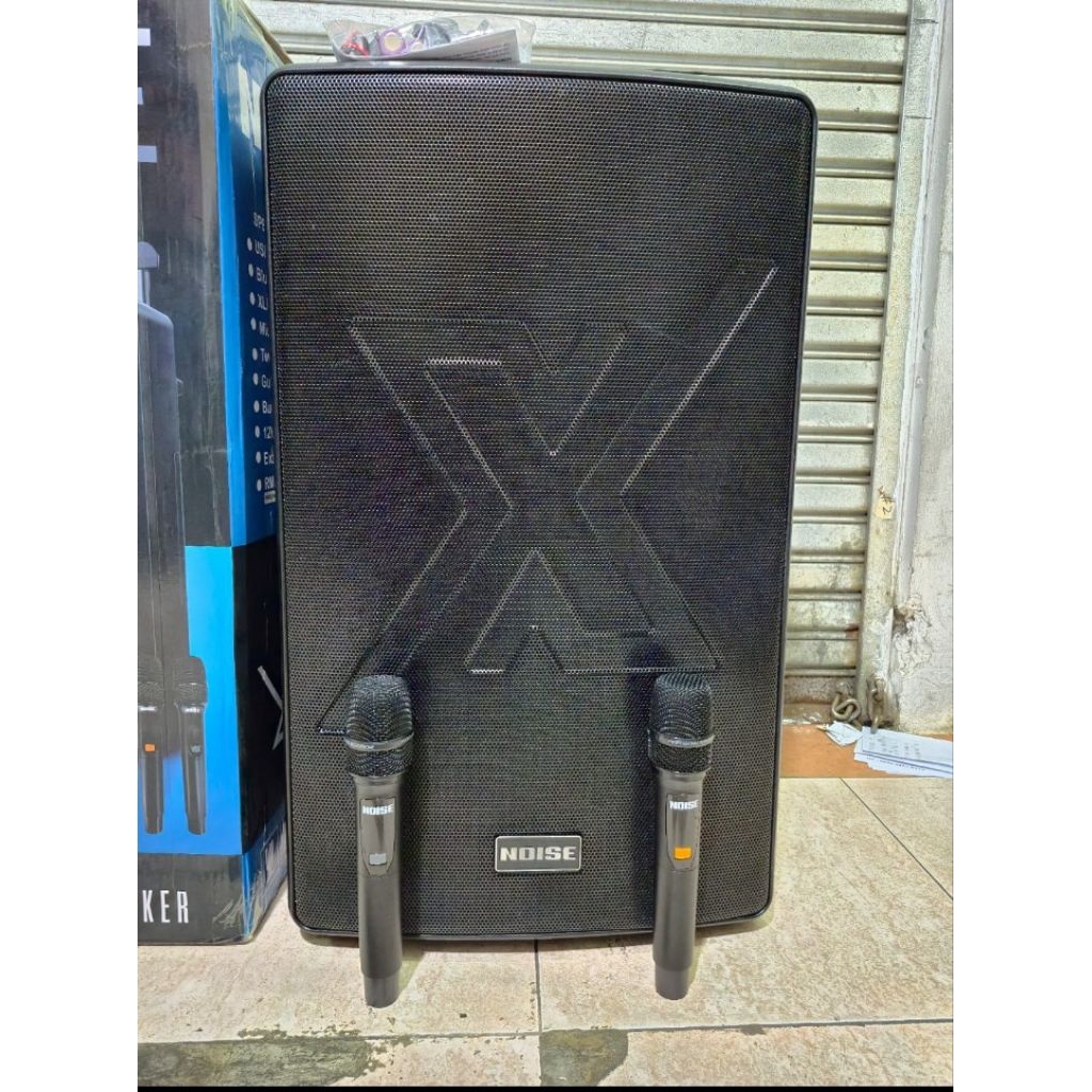 Speaker portable wireless Noise 899 B PRO X Boom original 15inch bluetooth