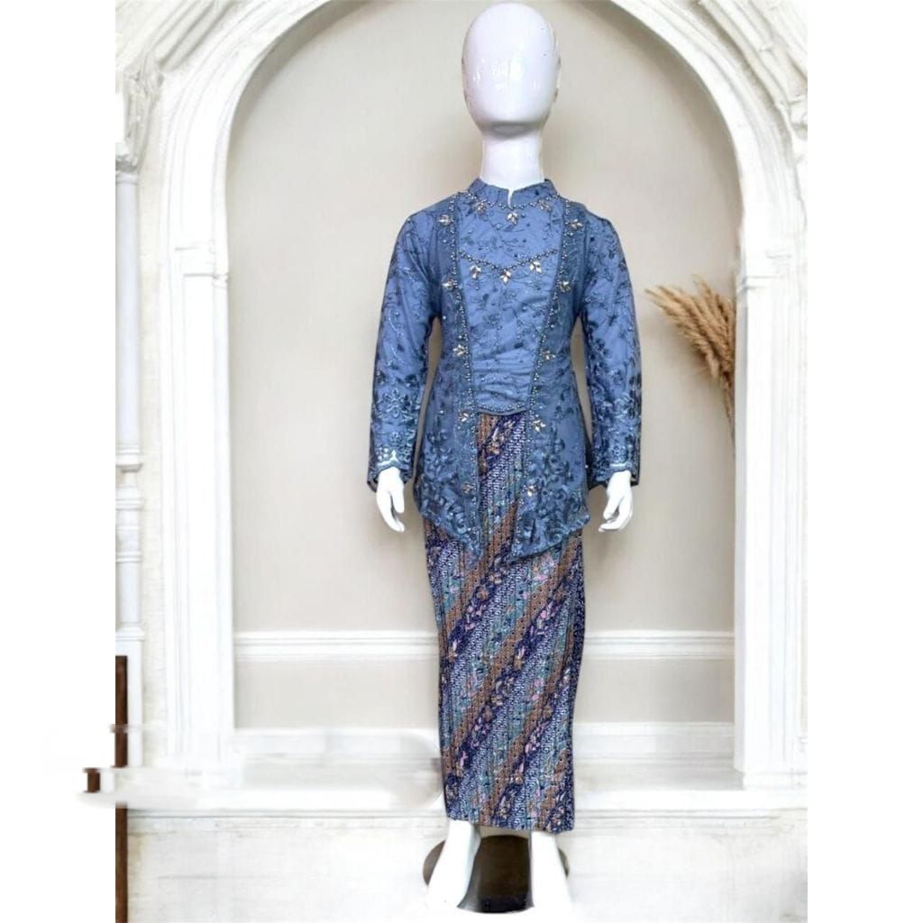 kutu baru payet hijab anak/kebaya bali/kebaya kutu baru/kebaya anak/kebaya pesta
