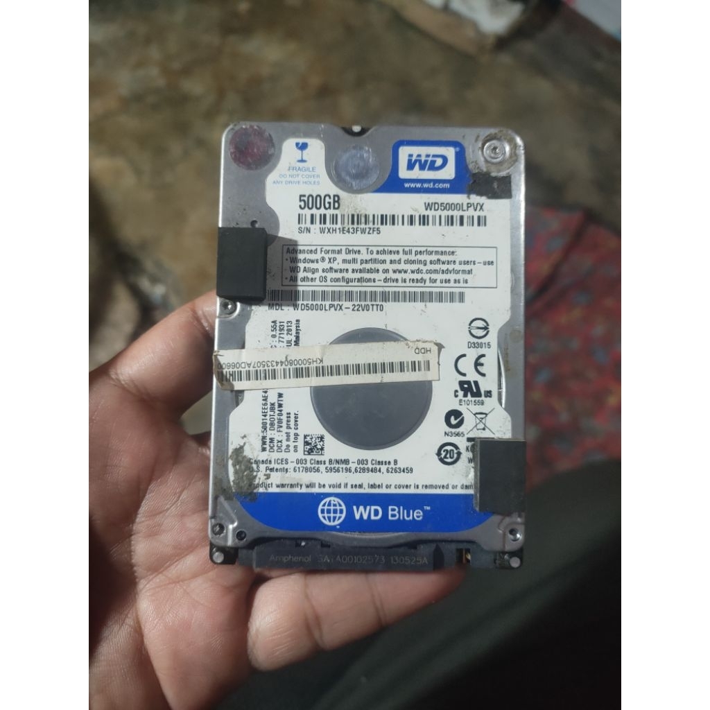 hardisk leptop rusak...BACA DESKRIPSI