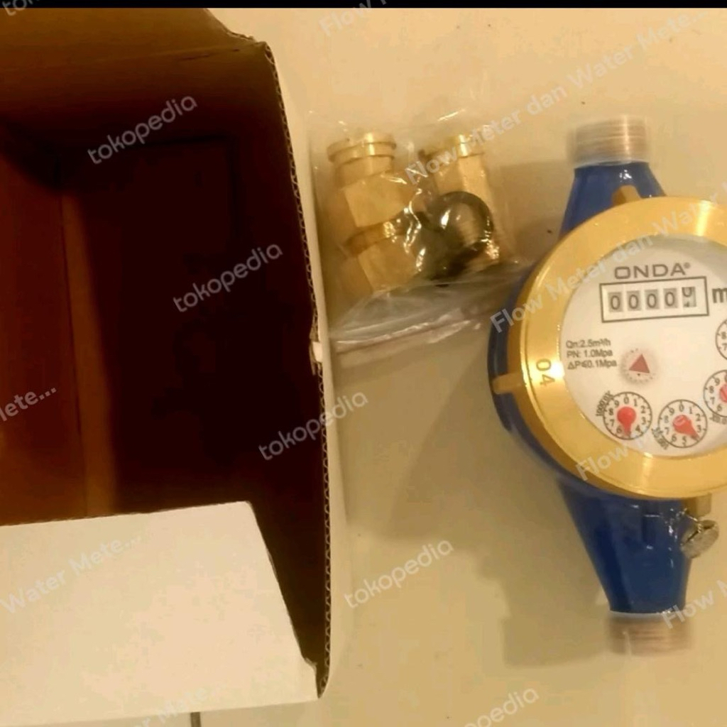Jual Meteran Air ONDA Size 1 Inch DN25 MM / Meteran Air ONDA Murah