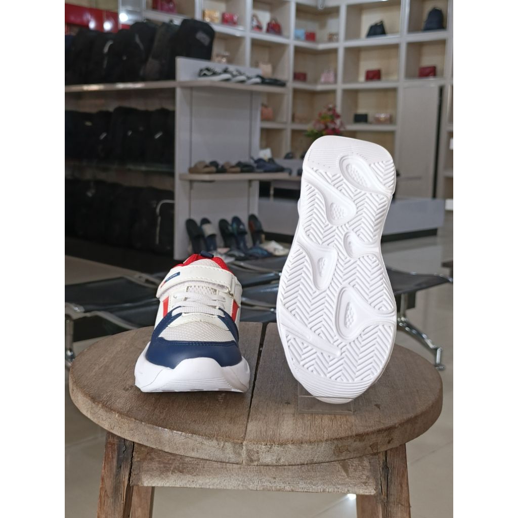 sepatu anak ALAMO / LOURIS JR navy.red & black.coffee