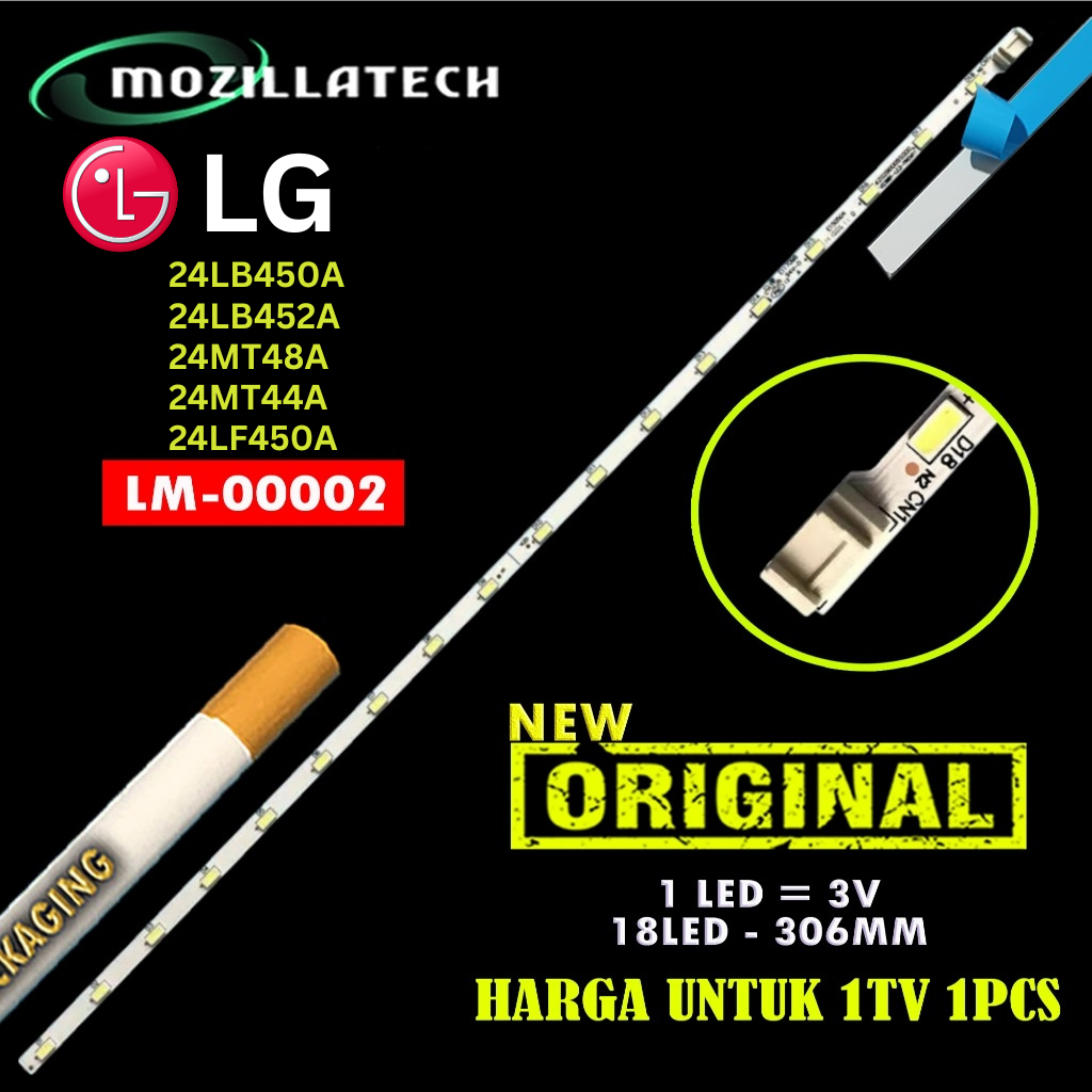 LED BACKLIGHT TV LG 24LB450A 24LB452A 24MT48AF 24MT44A 24LF50A 24LB450A 24LB452 24MT48 24TL520A