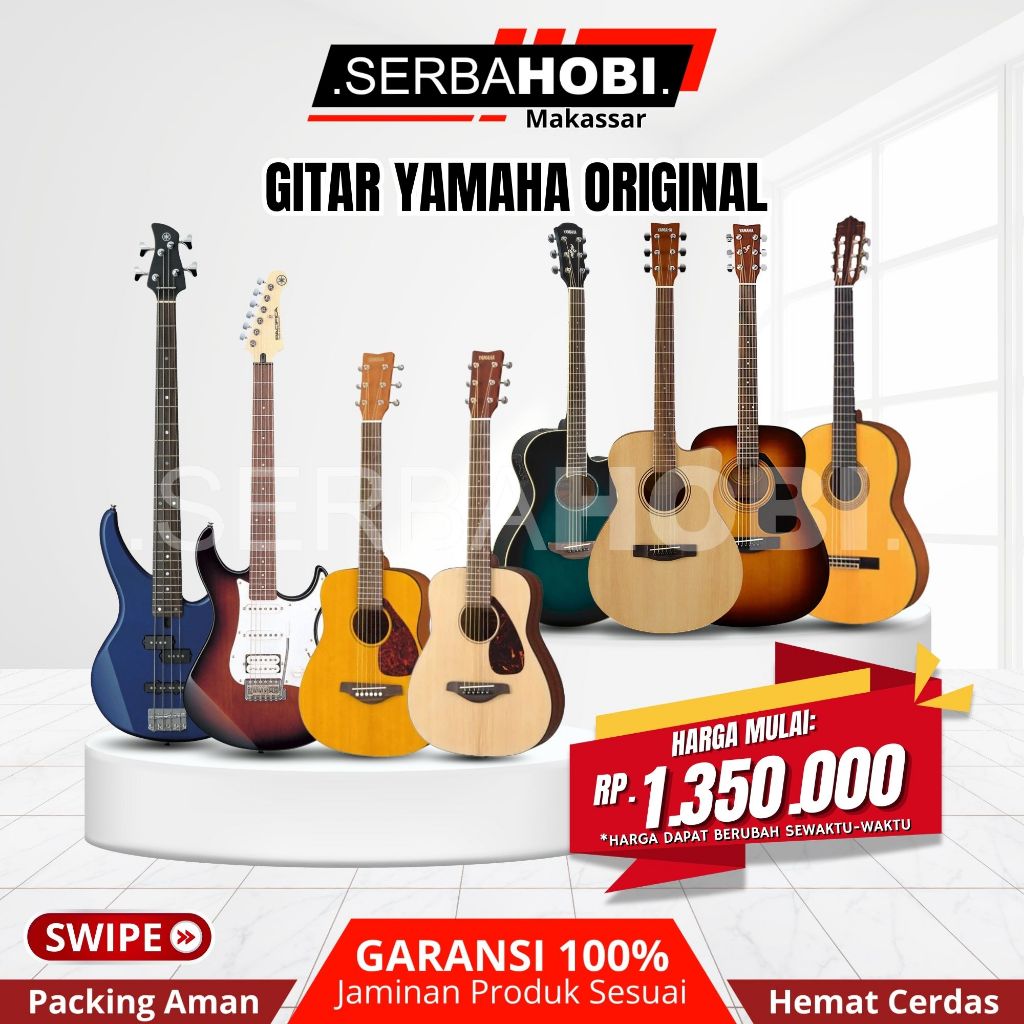 GITAR AKUSTIK YAMAHA / GUITALELE / KLASIK YAMAHA / GITAR ELEKTRIK