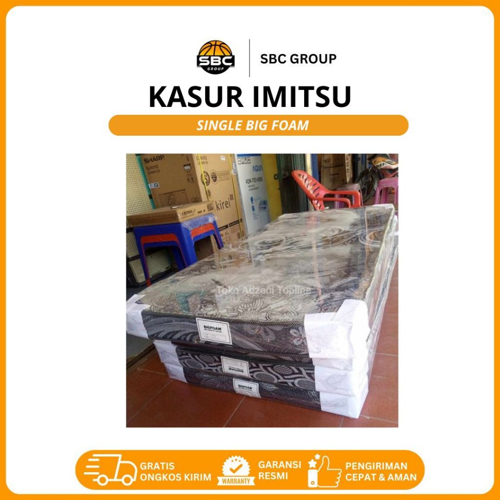 KASUR IMITSU SINGLE FOAM BIG