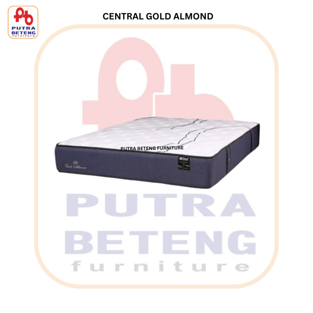Kasur Springbed Central Gold Almond 90 100 120 160 180 200