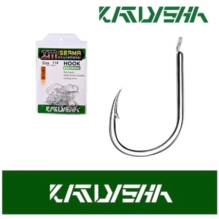 KATYUSHA Hook Iseama 30Pcs Carbon Steel Jigging / HOOK ISEAMA KATUYSHA