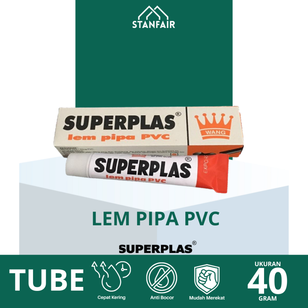 Superplas Lem Pipa PVC / Lem Pipa Superplas
