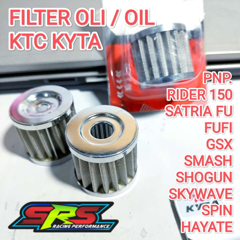KTC FILTER SARINGAN OLI SUZUKI SATRIA FU KARBU FUFI  GSX HAYATE SKYWAVE SPIN SHOGUN THUNDER SMASH