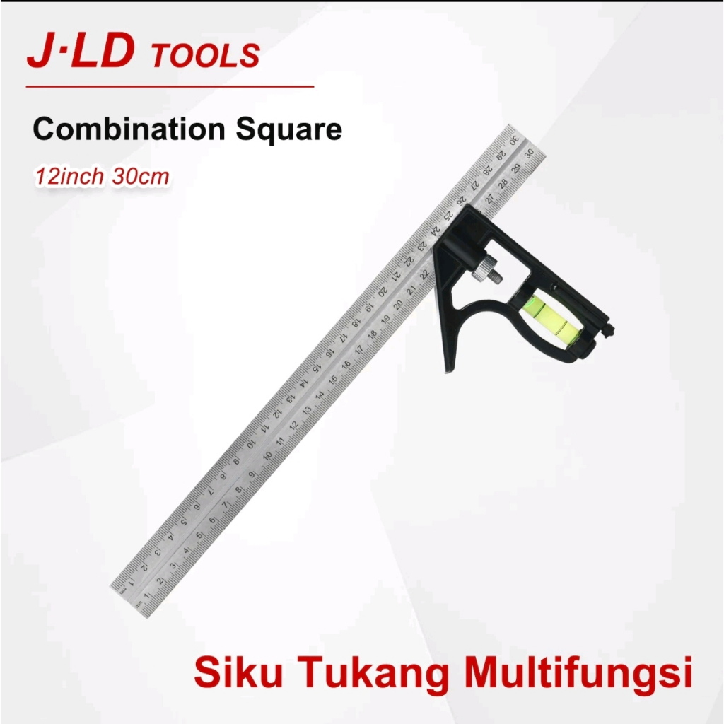 Penggaris Siku Stainless Steel JLD