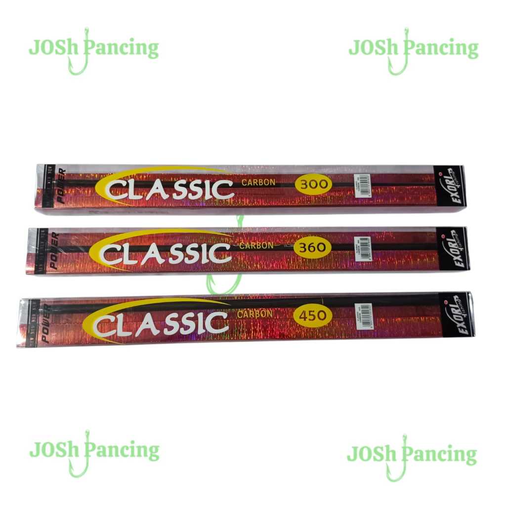 Joran Tegek Classic 300 360 450 cm Power Carbon Kuat