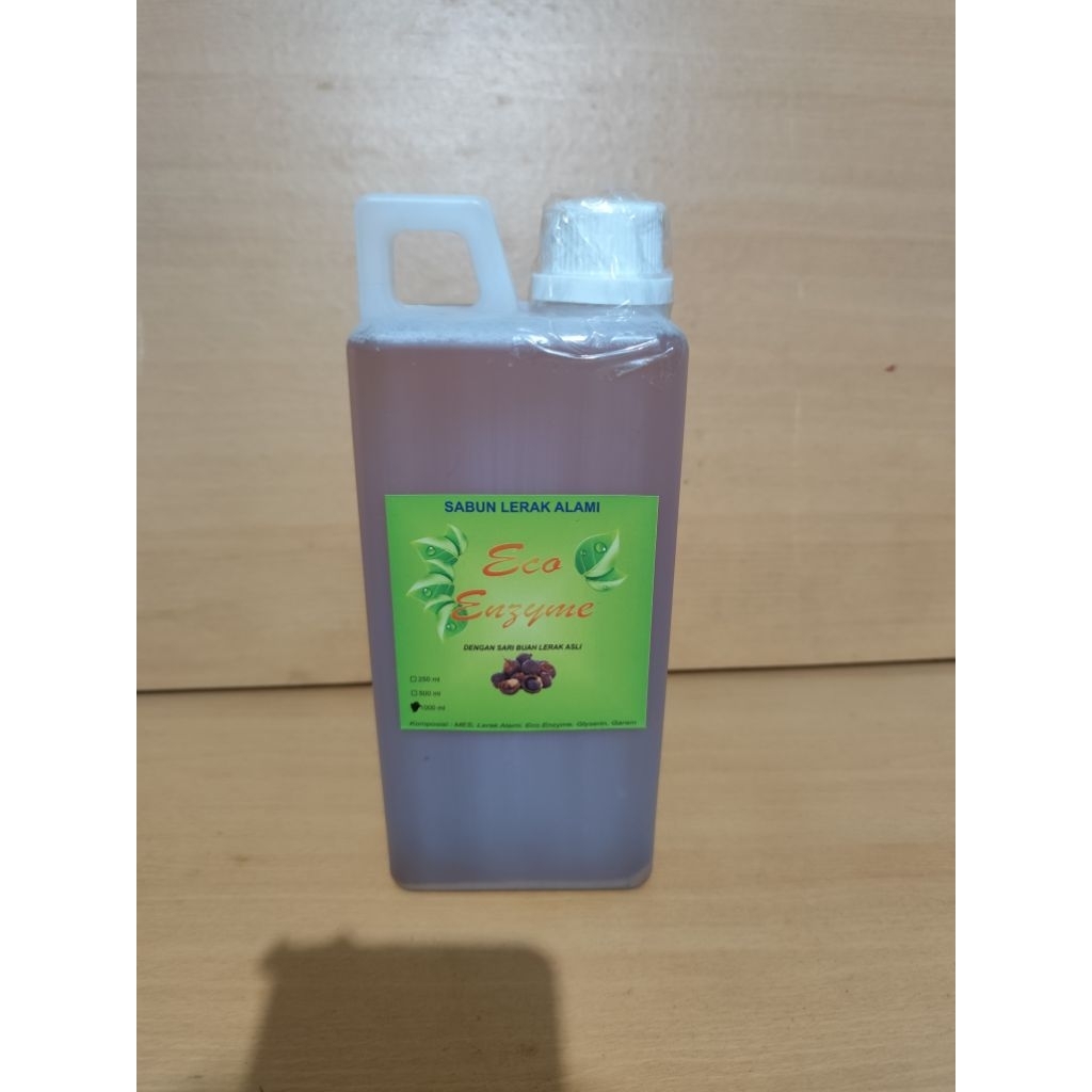 Homemade sabun Lerak ECO ENZYME 1 liter / sabun cuci baju alami