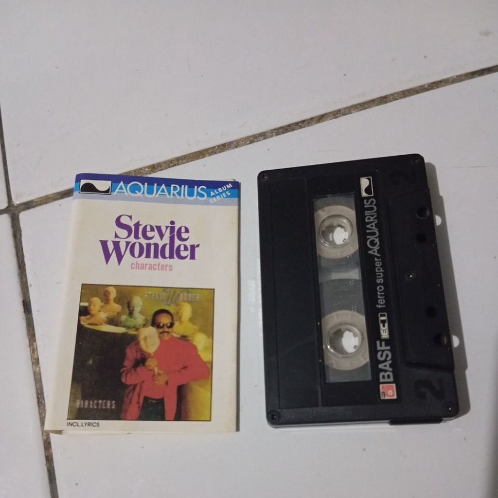 kaset pita Stevie wonder characters