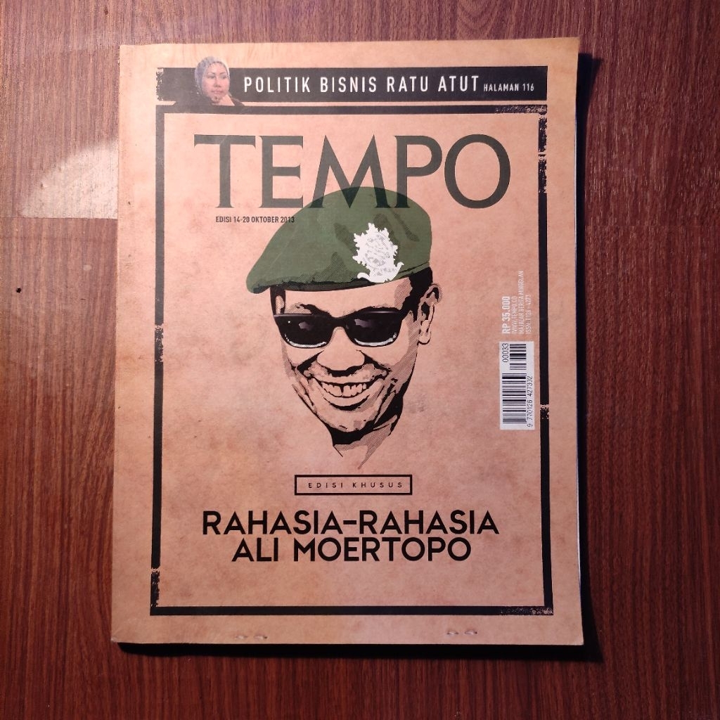 Majalah Tempo 14 - 20 oktober 2013 Edisi Khusus Rahasia Rahasia Ali Moertopo