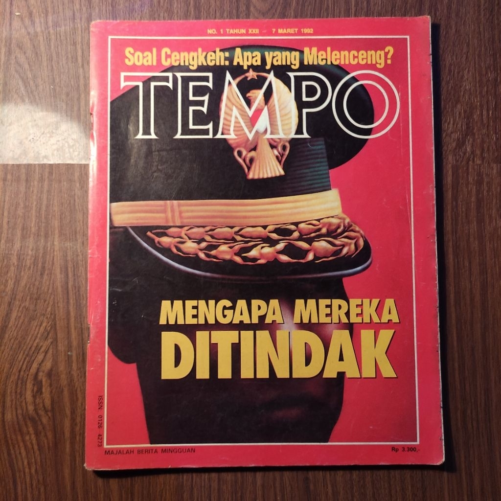 Majalah Tempo 7 Maret 1992 Mengapa Mereka Di Tindak