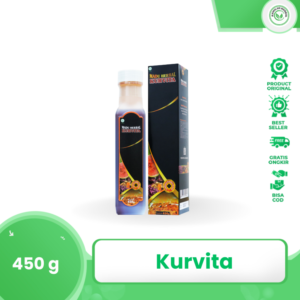 Madu Angkak Kurma Kurvita 450 Ml Madu Sari Kurma Angkak Al Baik