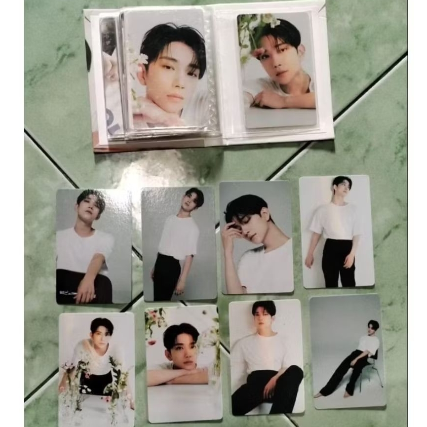 wts photocard pc booklet binder joshua dear ver official album seventeen svt ofc binbook, binder boo