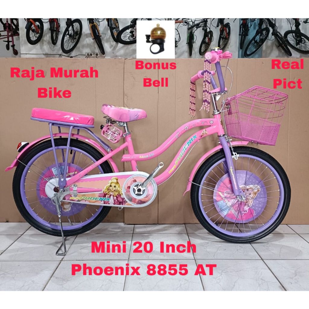Sepeda Mini Keranjang 20 Inch Phoenix Sepeda Mini Phoenix 20 Inch Sepeda Anak Phoenix Mini
