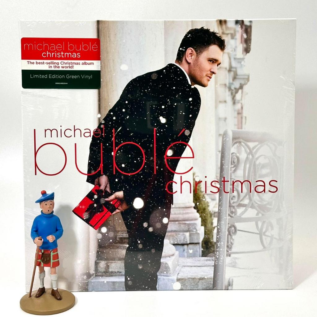 PIRINGAN HITAM / VINYL MICHAEL BUBLE - CHRISTMAS (1LP,GREEN VINYL,LIMITED ED.)