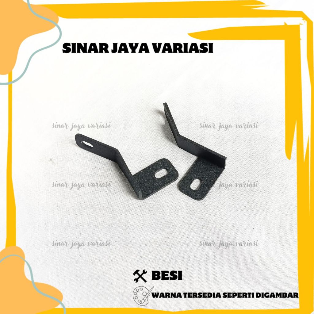BRACKET LAMPU AEROX ALPHA BRACKET LAMPU DUDUKAN LAMPU TEMBAK D2 LASER AEROX APLHA STANDAR CYBER CITY