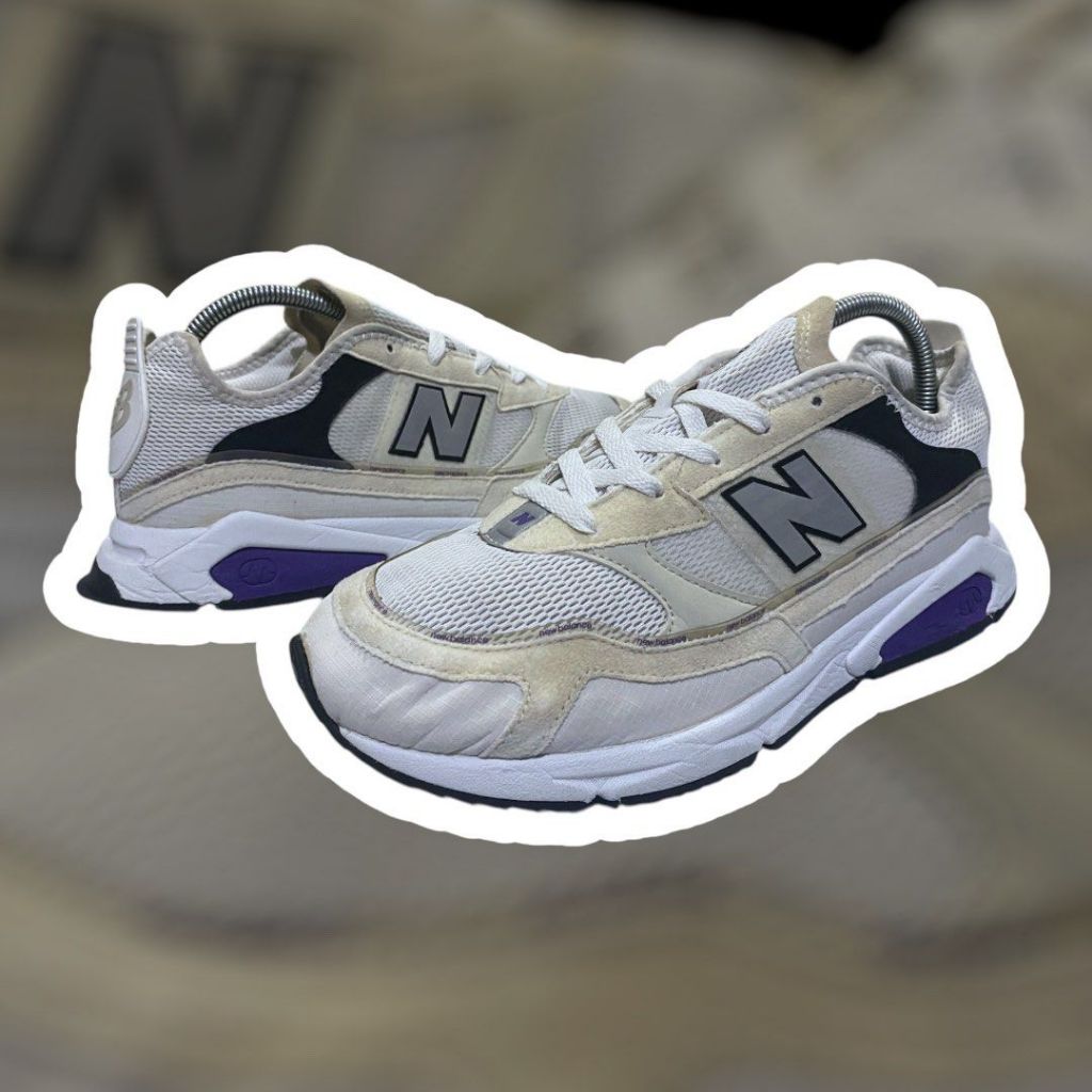 [MSXRCHTE] NB X-Racer 'White/Black/Purple' Size 42 Second