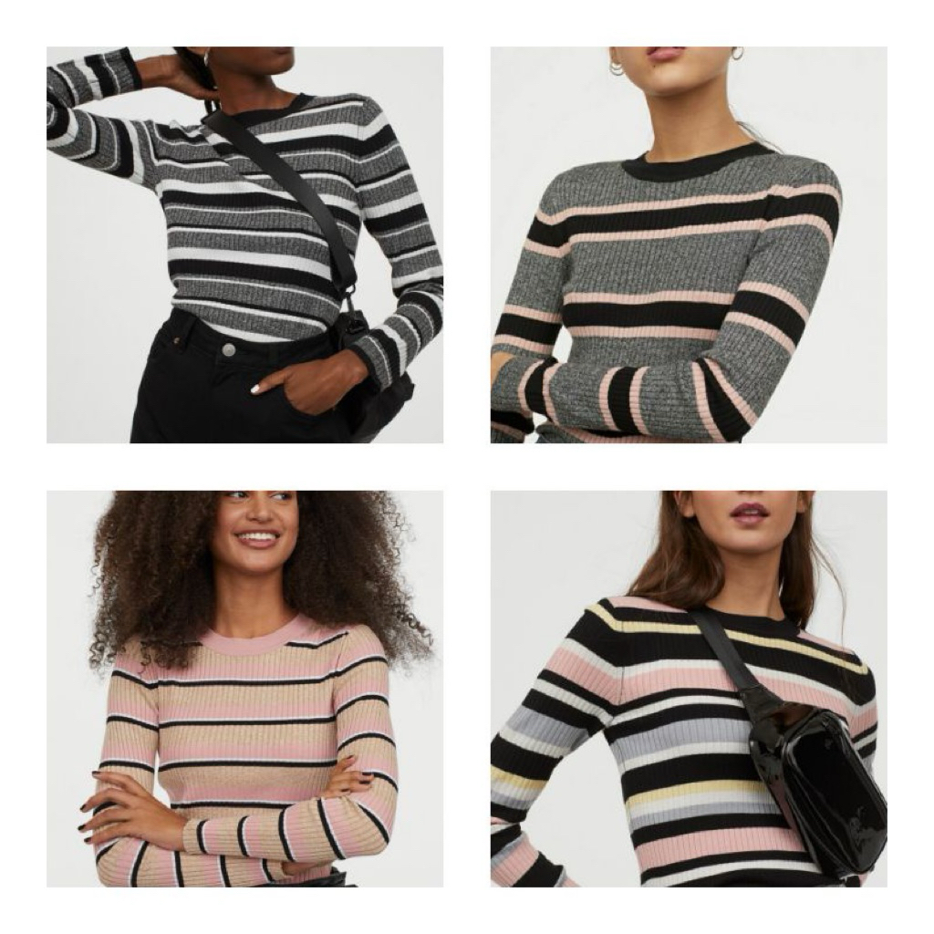 Preloved hnm fine knit size S