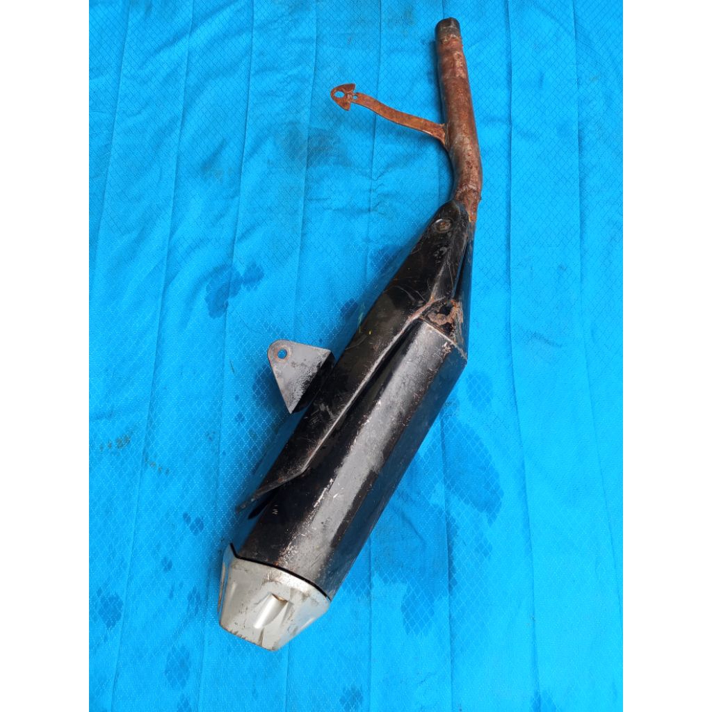 slenser knalpot Honda CB150R StreetFire Original / knalpot CB150R StreetFire Original copotan