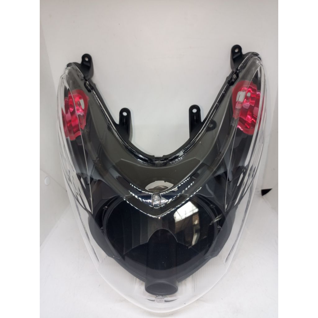 REFLEKTOR LAMPU DEPAN MIO SOUL KARBU BUAT BAHAN LAMPU SOKET H4
