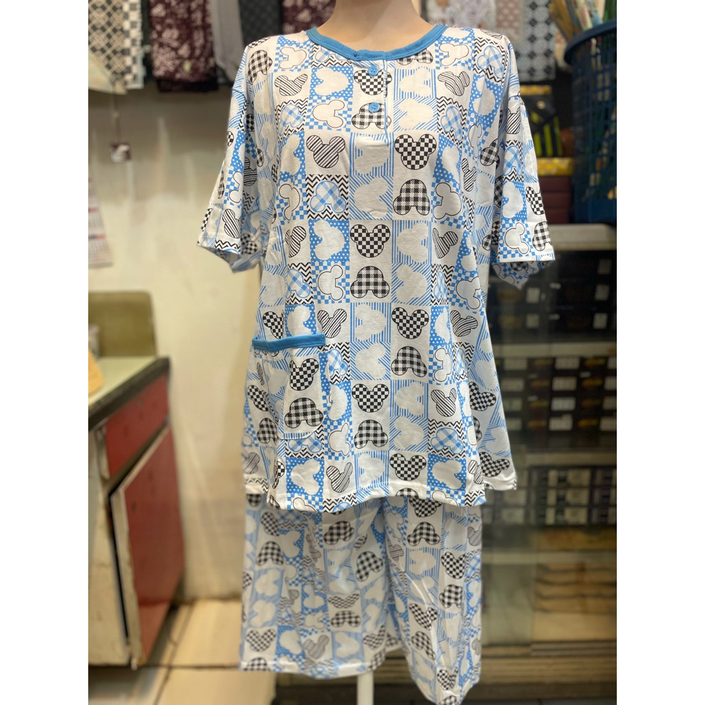 Baju tidur Kulot Jumbo setelan Kulot Jumbo siu lie Celana pendek