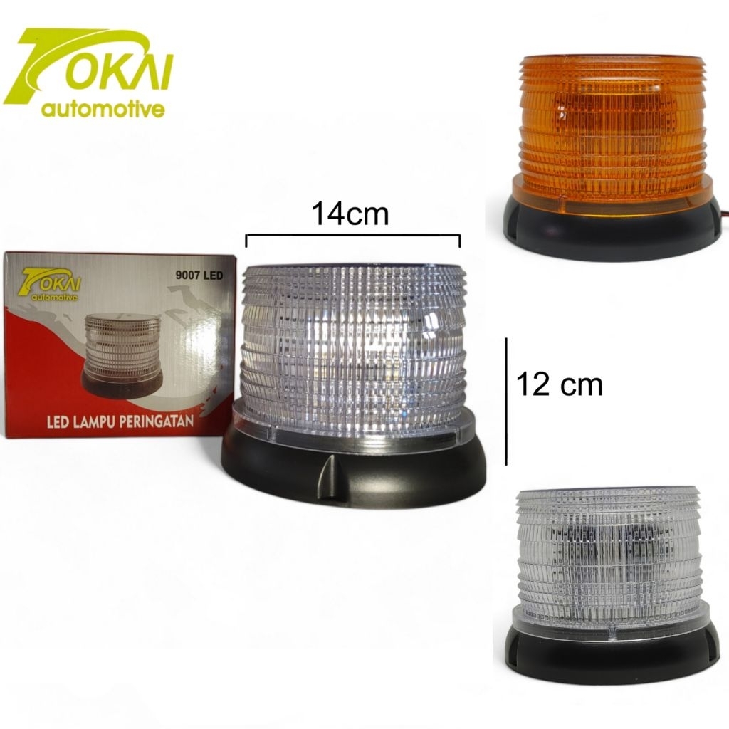 Lampu Rotary Rotary Blitz Warning Light Led Mobil 12-24 Volt