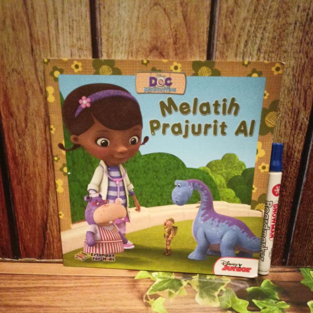 Buku Disney Junior Preloved - Doc McStuffins Melatih Prajurit Al