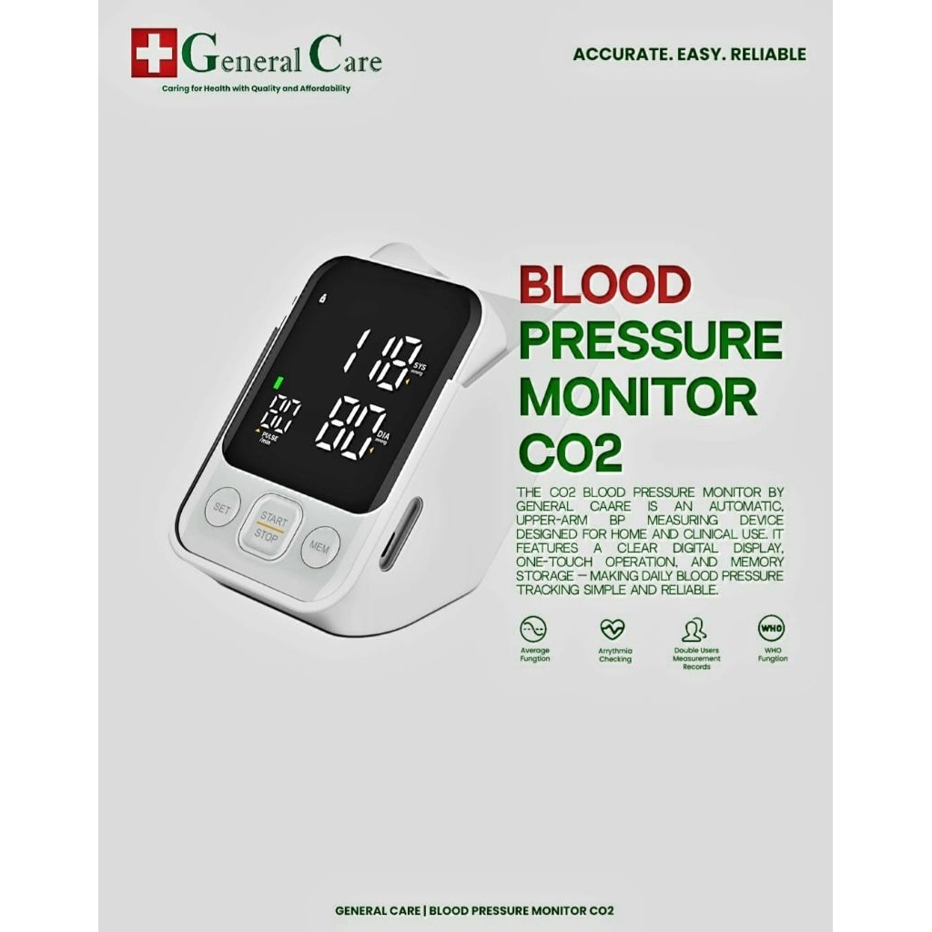 General Care Blood Pressure Monitor C02