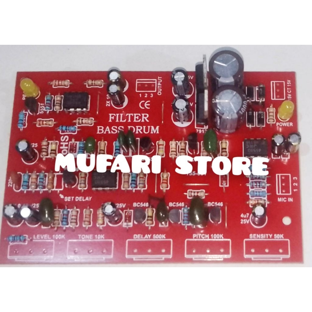 KIT MODUL FILTER BASS DRUM HADROH