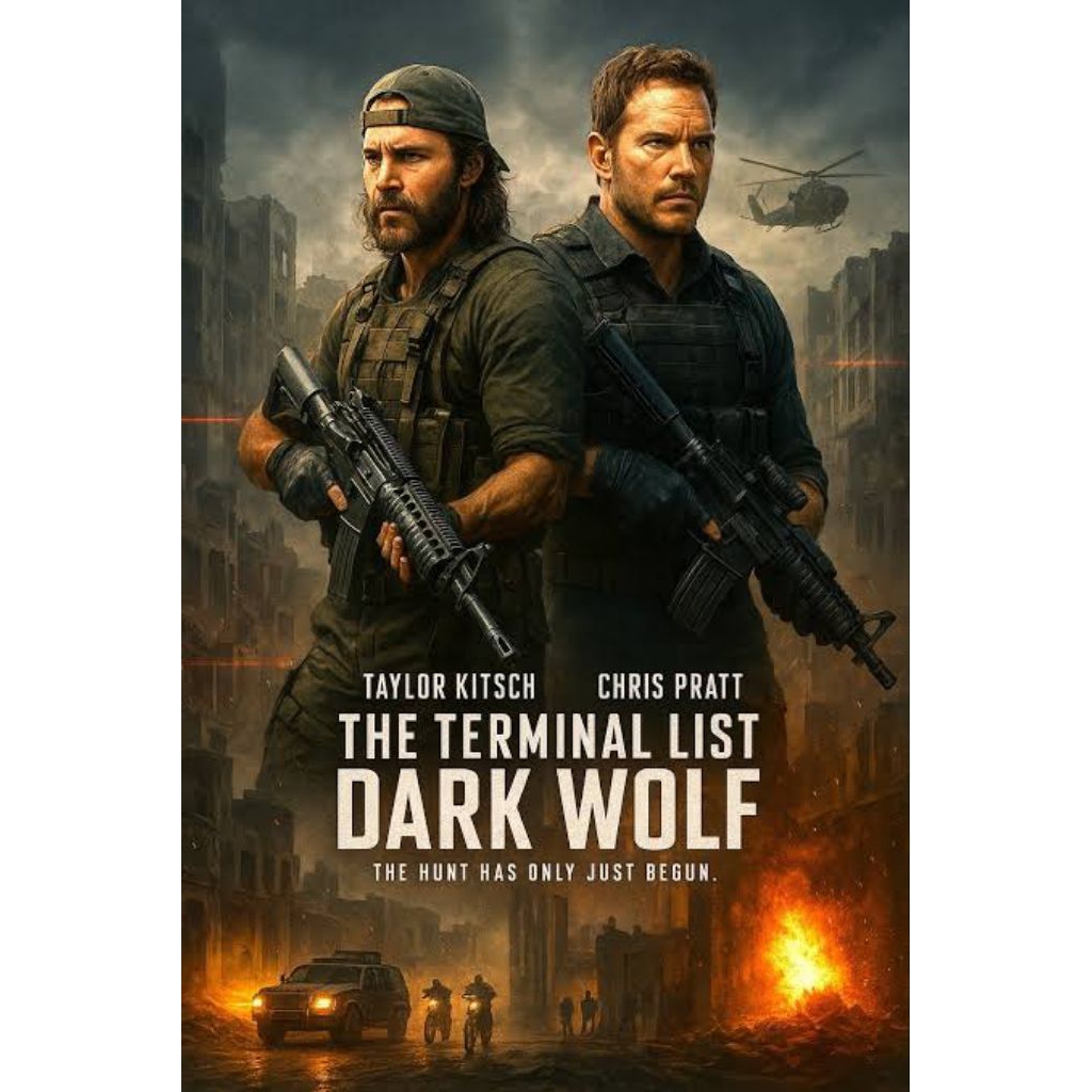 DVD THE TERMINAL LIST : DARK WOLF (2025) 2 DISC SBARAT BEST QUALITY