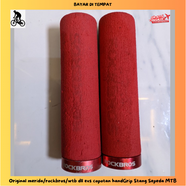 Original merida/rockbros/wtb dll exs copotan handGrip Stang Sepeda MTB