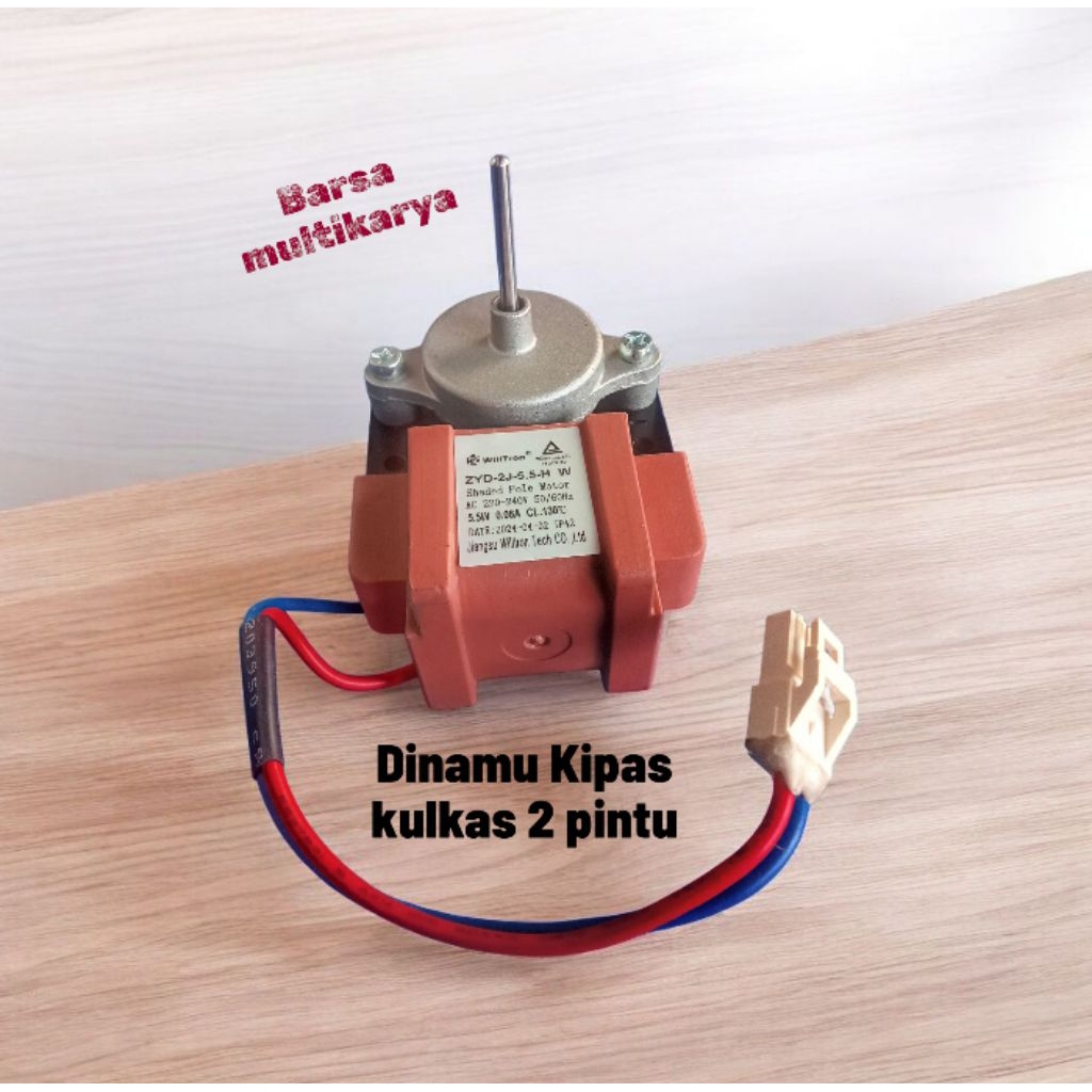 dinamu Kipas kulkas 2 pintu polytron