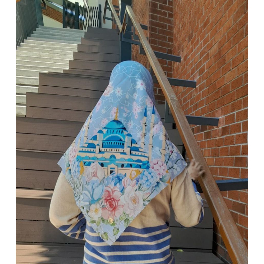 Hijab Printing Custom Voal Polykatun (bisa desain sendiri)