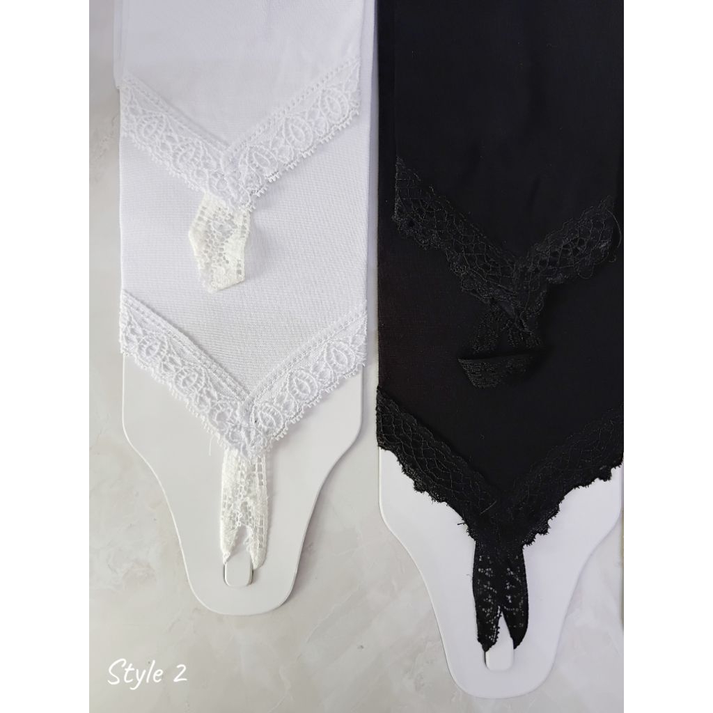 Handsock Renda Haji | Handsock Renda | Handsock Rayon