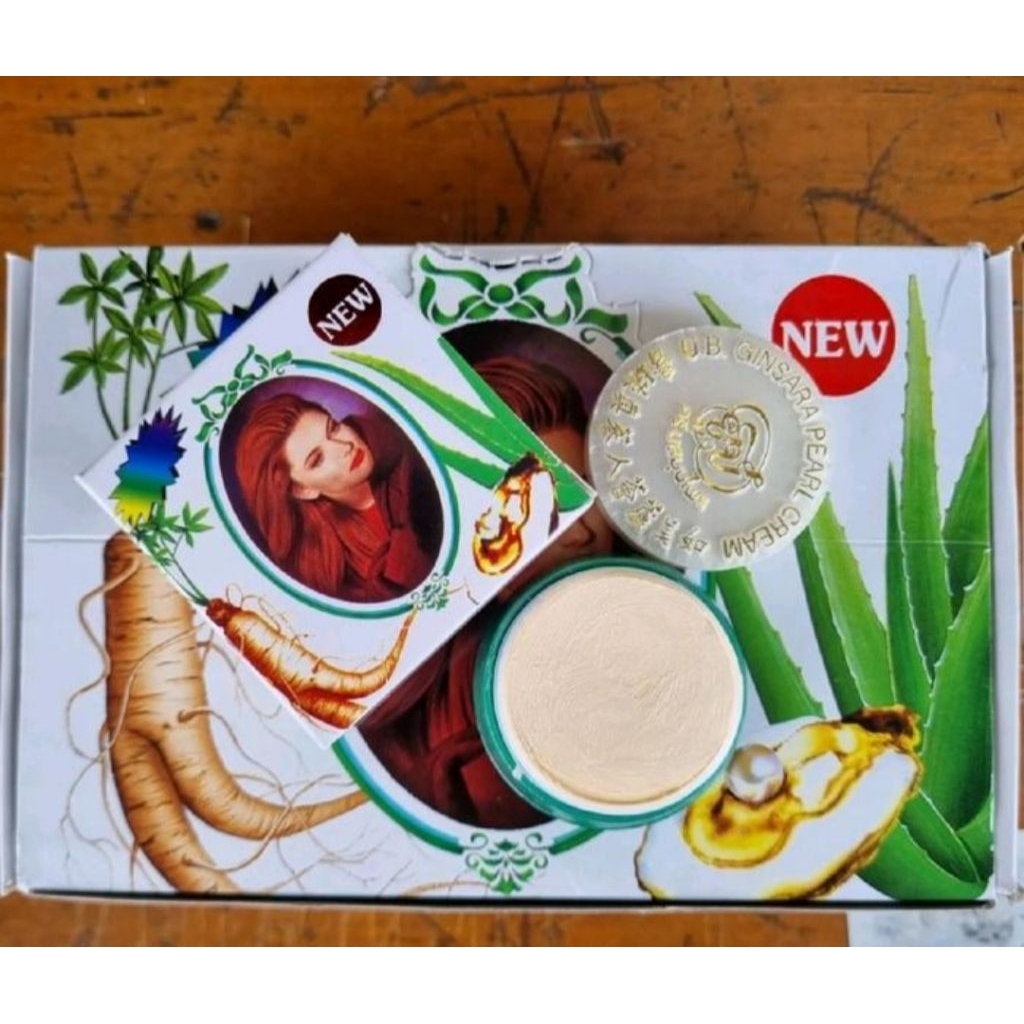 UB Ginsara Pearl Cream | UB Ginsara Cream Perawatan Wajah