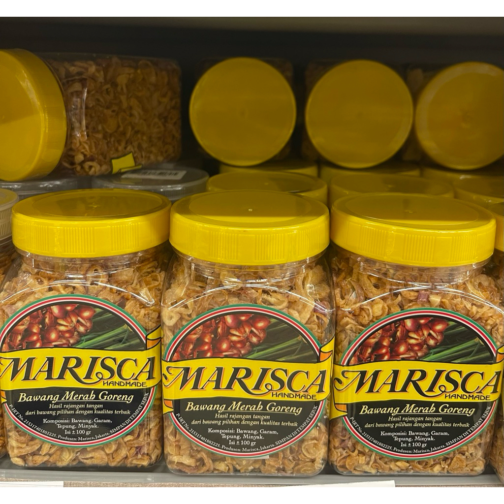 Marisca Hanmade Bawang Merah Goreng Dalam Toples 100gram
